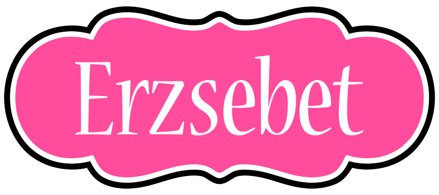 Erzsebet invitation logo