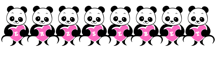 Erzsebet love-panda logo