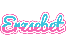 Erzsebet woman logo