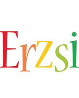 Erzsi birthday logo