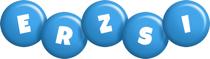 Erzsi candy-blue logo