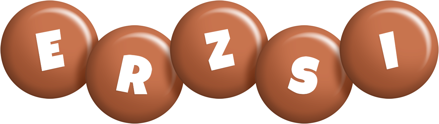 Erzsi candy-brown logo