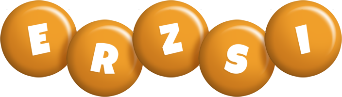 Erzsi candy-orange logo