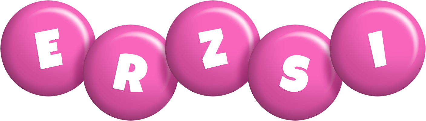 Erzsi candy-pink logo