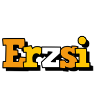 Erzsi cartoon logo