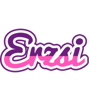 Erzsi cheerful logo