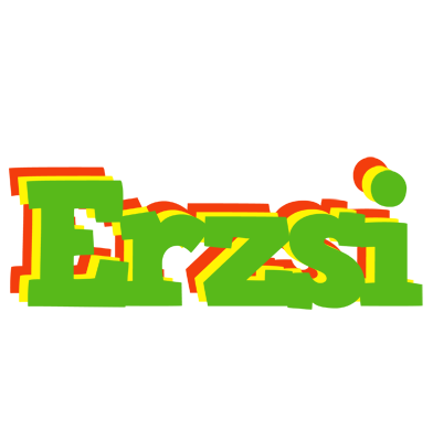 Erzsi crocodile logo