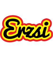 Erzsi flaming logo