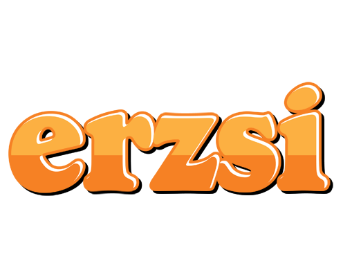 Erzsi orange logo
