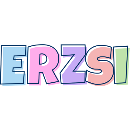 Erzsi pastel logo