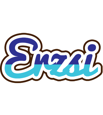 Erzsi raining logo