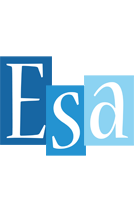 Esa winter logo