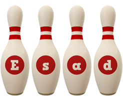 Esad bowling-pin logo