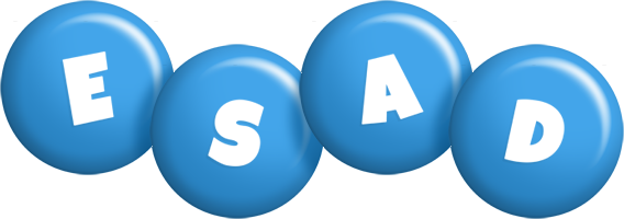 Esad candy-blue logo