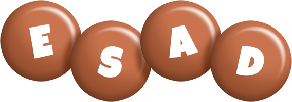 Esad candy-brown logo