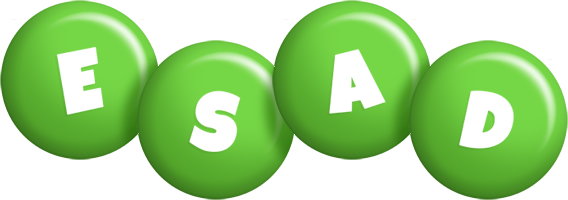 Esad candy-green logo