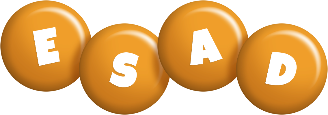 Esad candy-orange logo