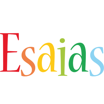Esaias birthday logo
