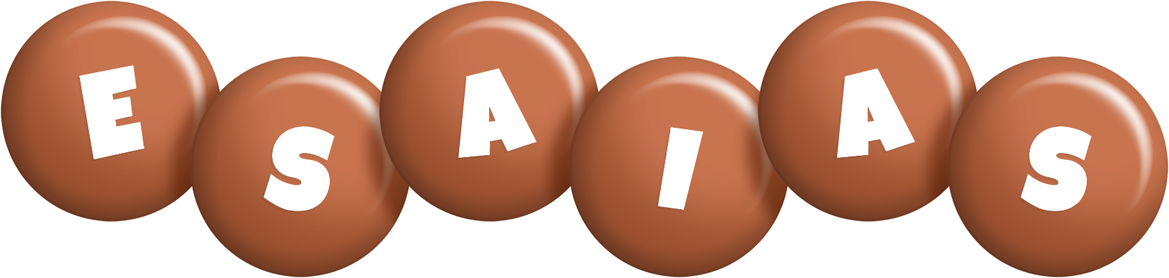 Esaias candy-brown logo