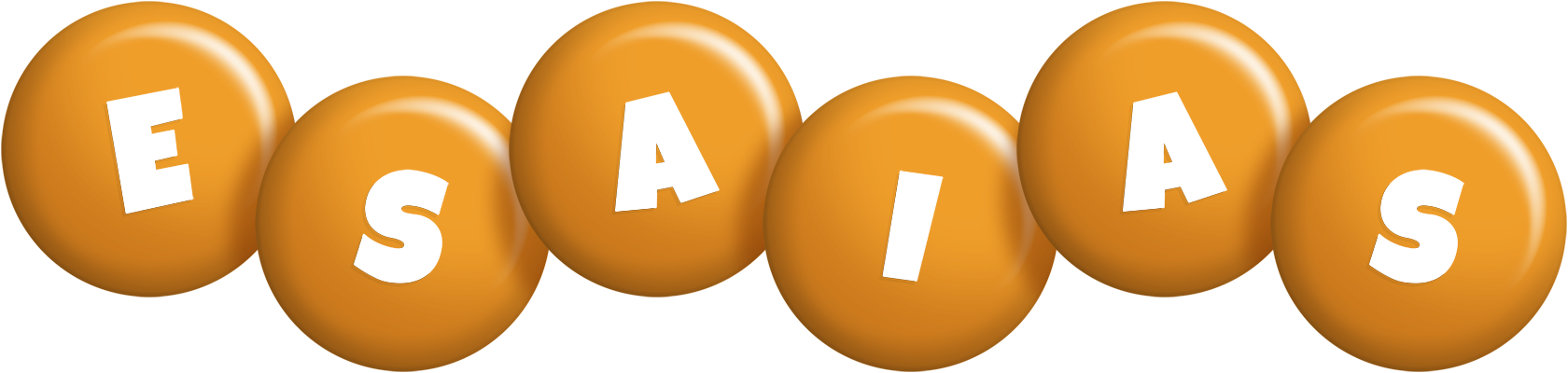 Esaias candy-orange logo