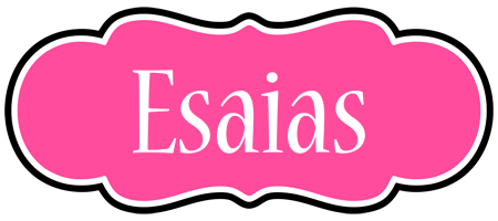 Esaias invitation logo