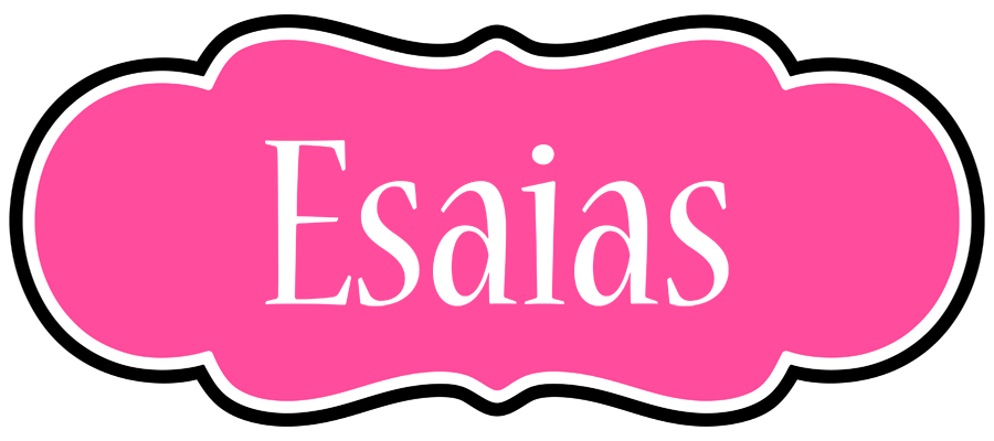 Esaias invitation logo