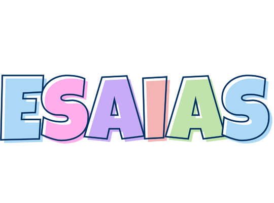 Esaias pastel logo