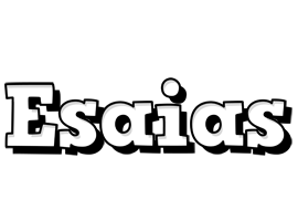 Esaias snowing logo