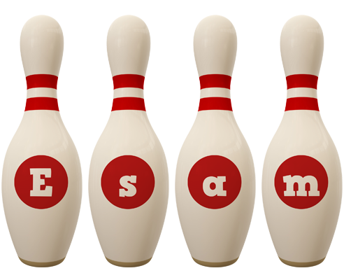 Esam bowling-pin logo