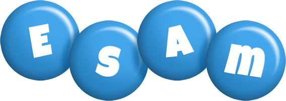 Esam candy-blue logo