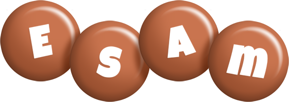 Esam candy-brown logo