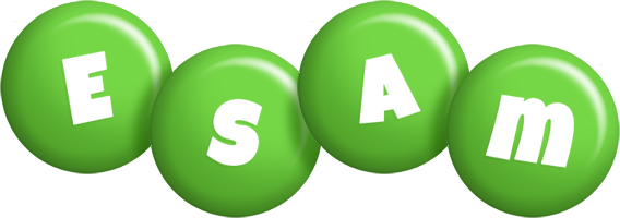 Esam candy-green logo