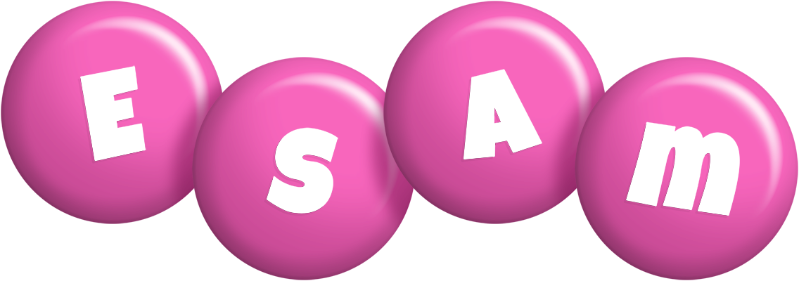 Esam candy-pink logo