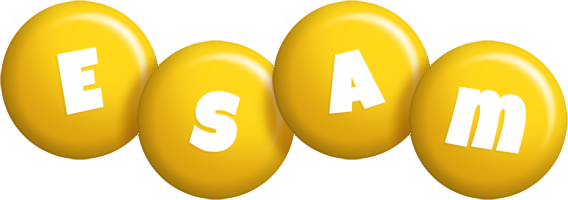 Esam candy-yellow logo