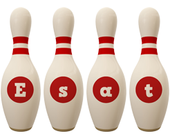 Esat bowling-pin logo