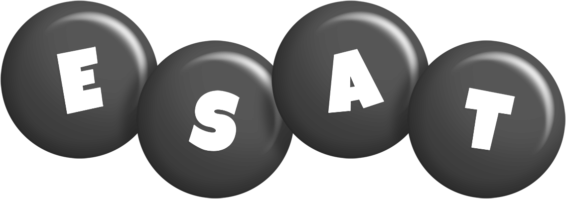 Esat candy-black logo