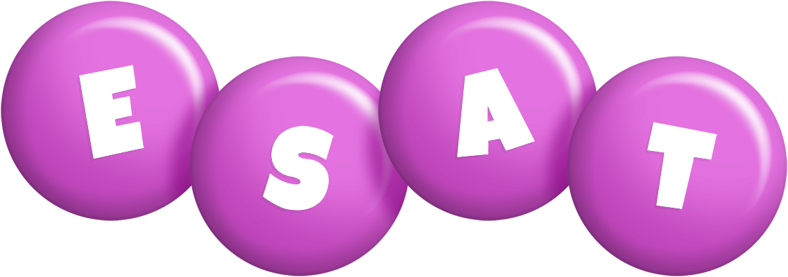 Esat candy-purple logo
