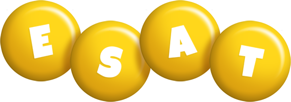 Esat candy-yellow logo