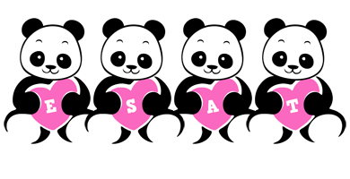 Esat love-panda logo