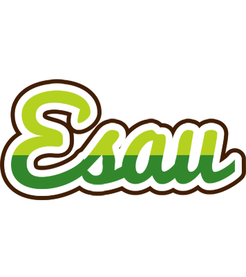 Esau golfing logo