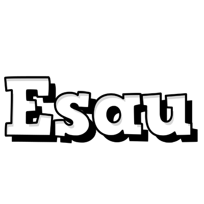 Esau snowing logo