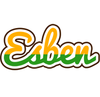 Esben banana logo