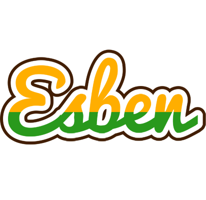 Esben banana logo