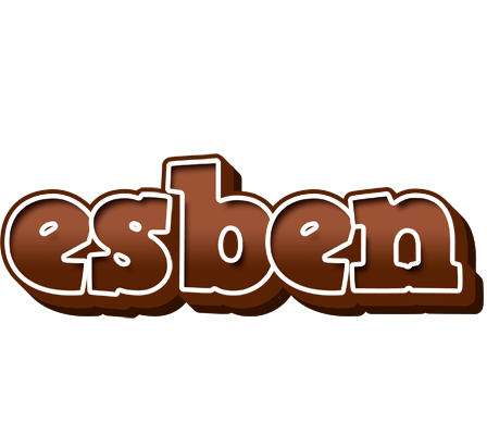 Esben brownie logo