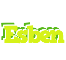 Esben citrus logo