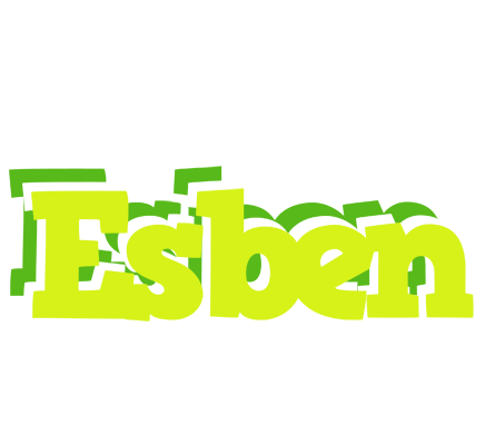 Esben citrus logo