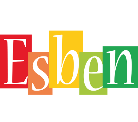 Esben colors logo