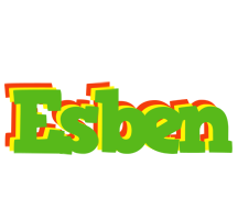 Esben crocodile logo