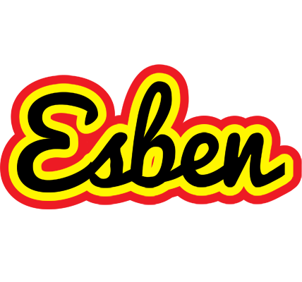Esben flaming logo