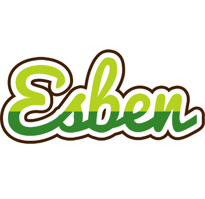 Esben golfing logo